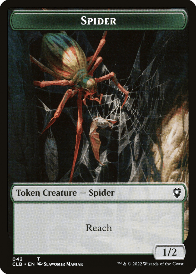 Spider (TCLB-042) - Battle for Baldur's Gate Tokens