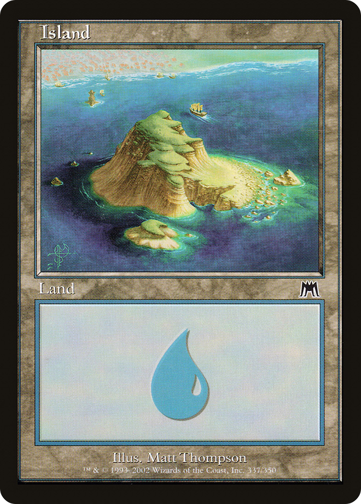 Island (337) [Onslaught] Foil