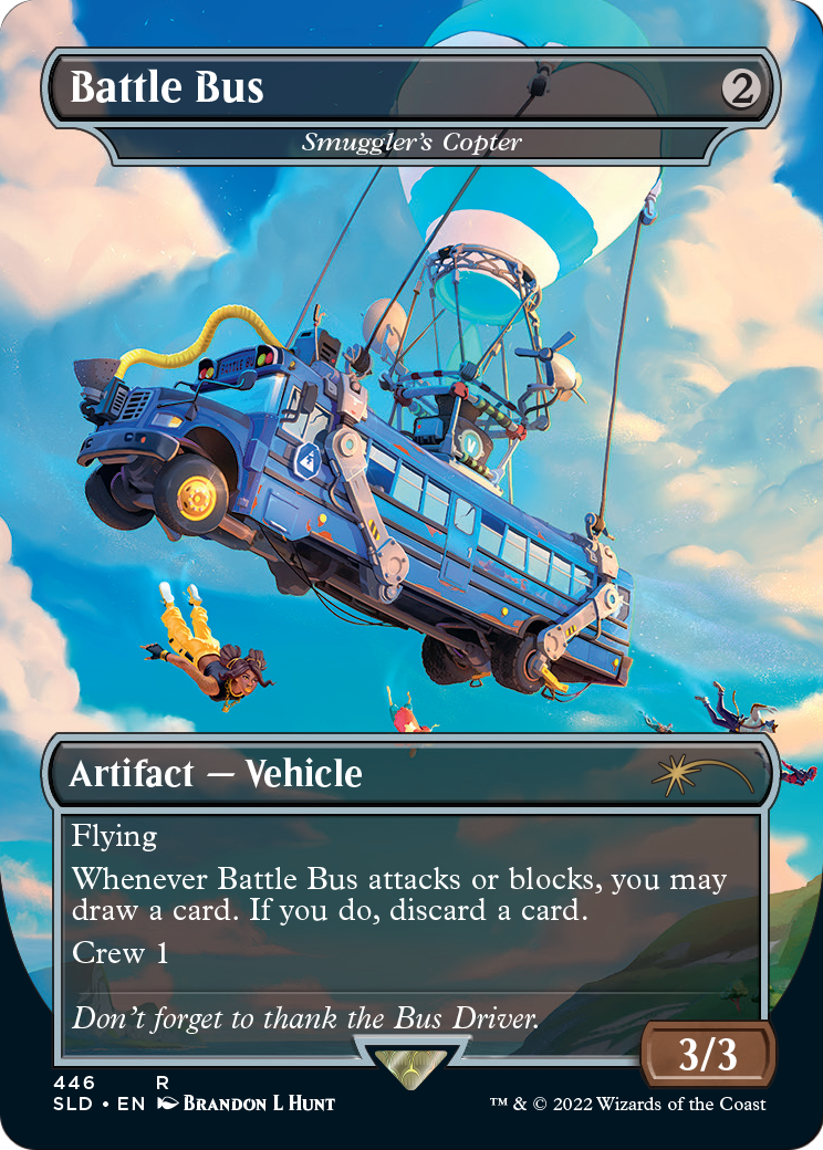 Smuggler's Copter - Battle Bus [Secret Lair Drop Series] Foil
