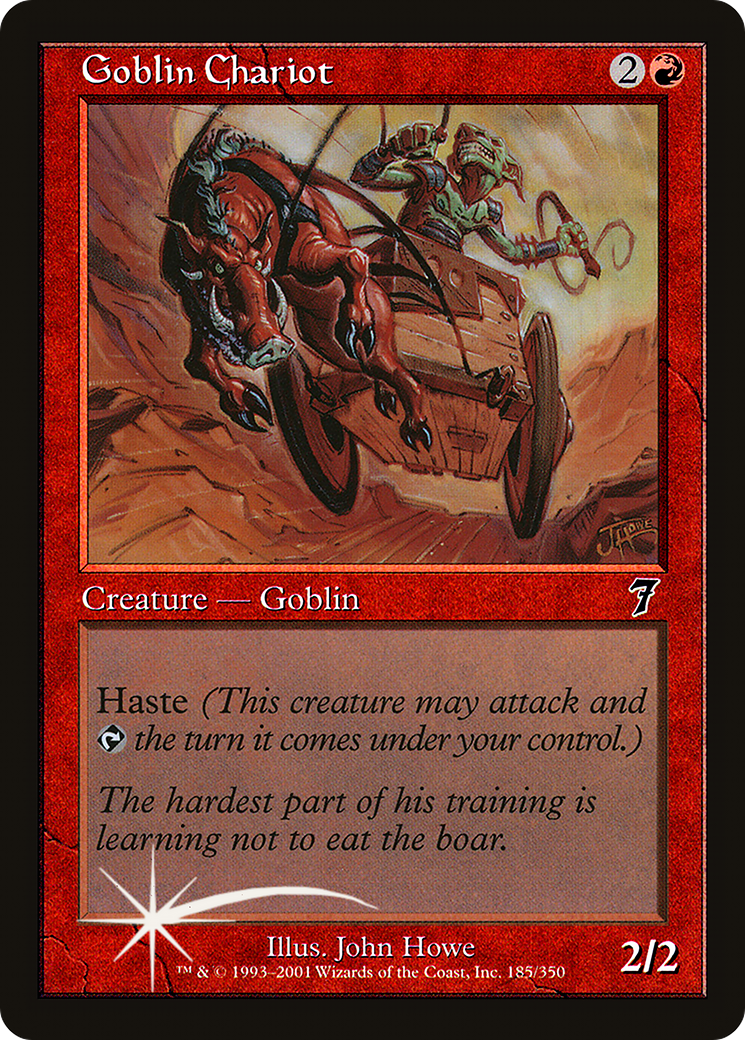 Goblin Chariot [Seventh Edition] Foil