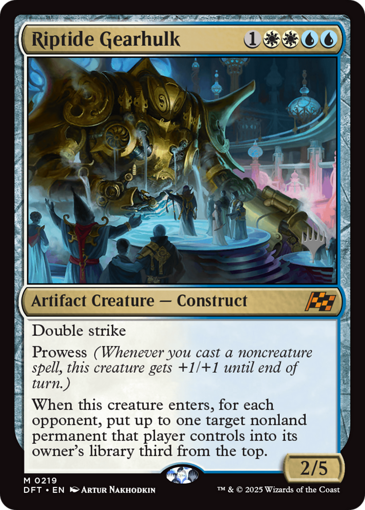 Riptide Gearhulk (219) [Promo Pack: Aetherdrift]