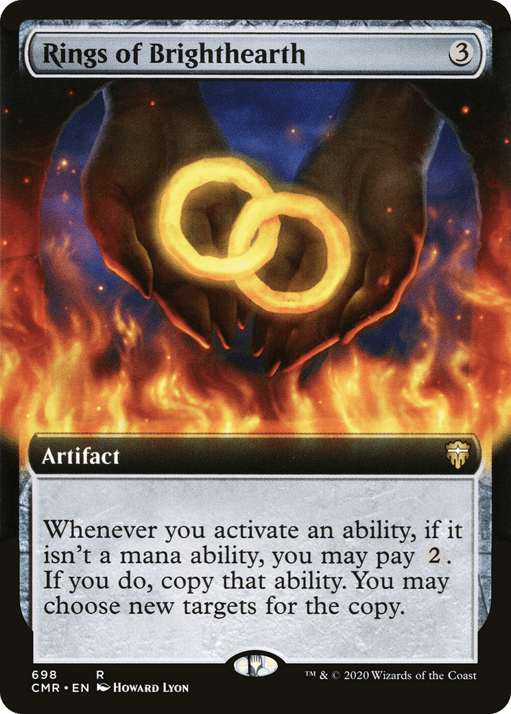 Rings of Brighthearth (Extended Art) [Commander Legends] Foil