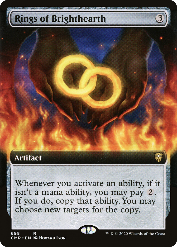 Rings of Brighthearth (Extended Art) [Commander Legends] Foil