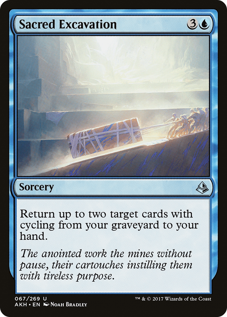 Sacred Excavation [Amonkhet] Foil
