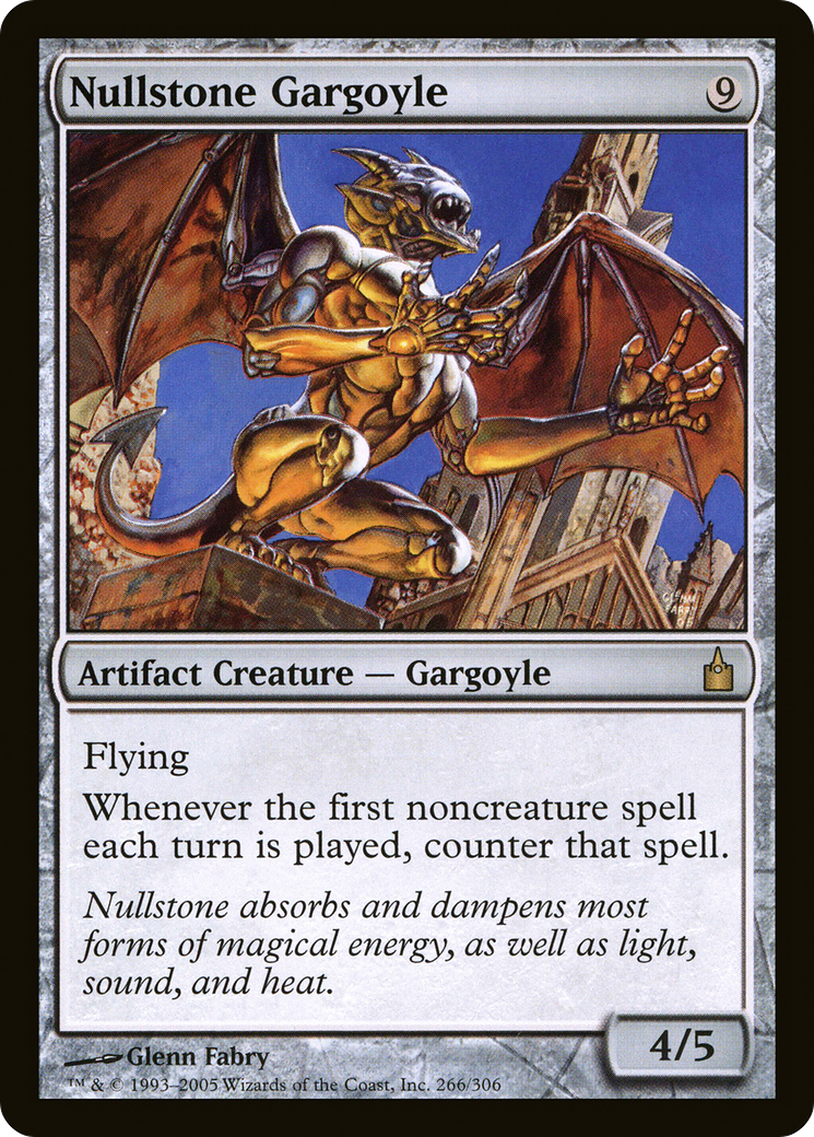 Nullstone Gargoyle [Ravnica: City of Guilds] Foil
