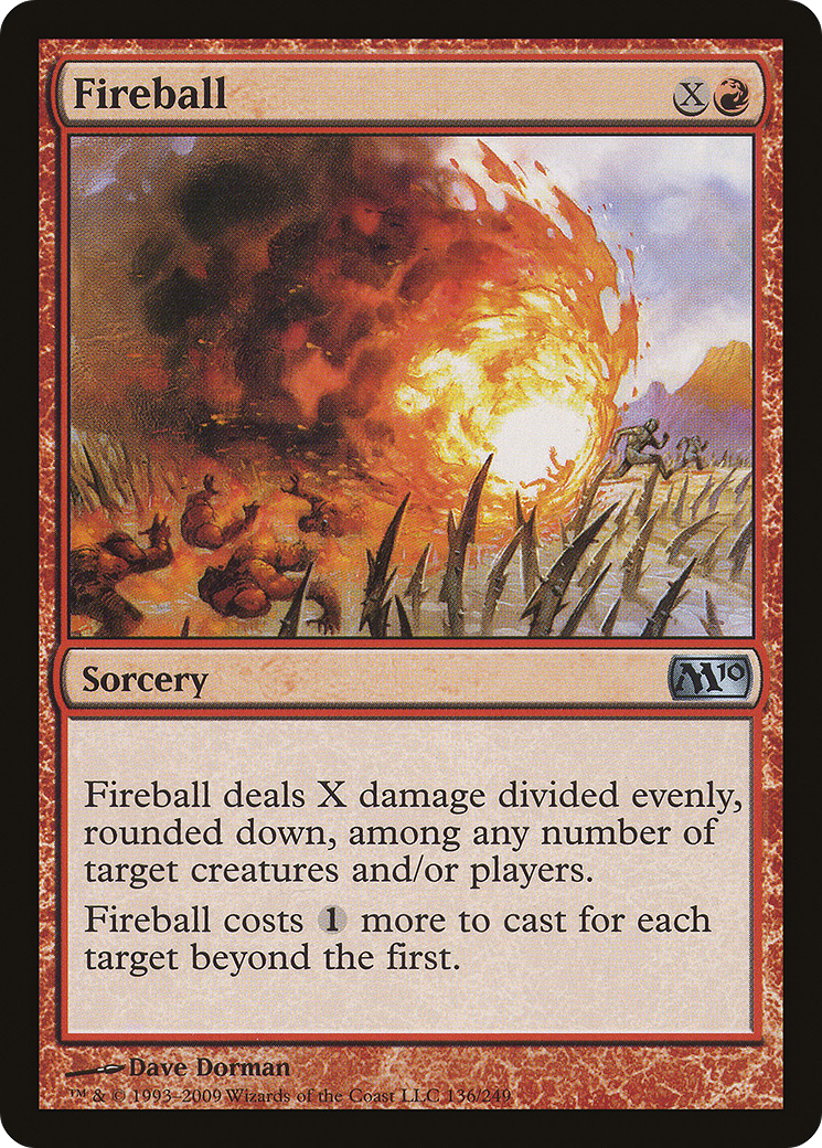 Fireball [Magic 2010] Foil