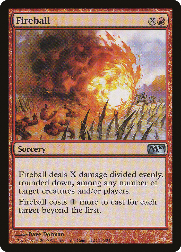 Fireball [Magic 2010] Foil