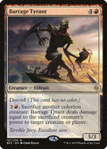 Barrage Tyrant 127 (Battle for Zendikar) 