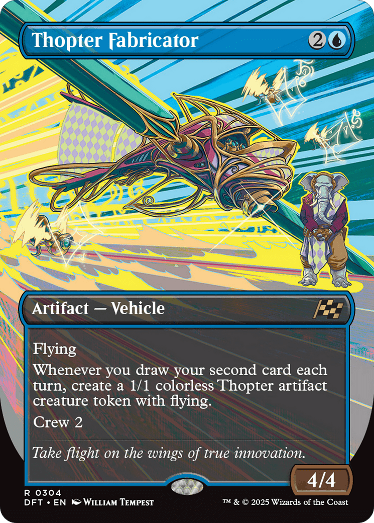 Thopter Fabricator |  Foil (304) [Aetherdrift]
