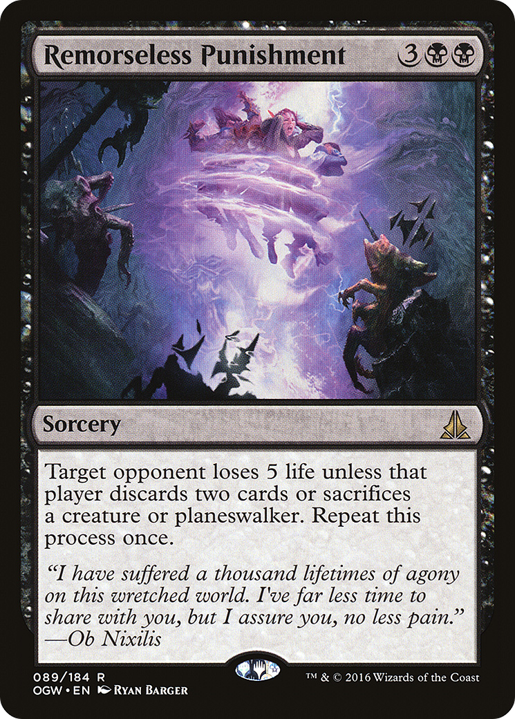 Remorseless Punishment [Oath of the Gatewatch] Foil