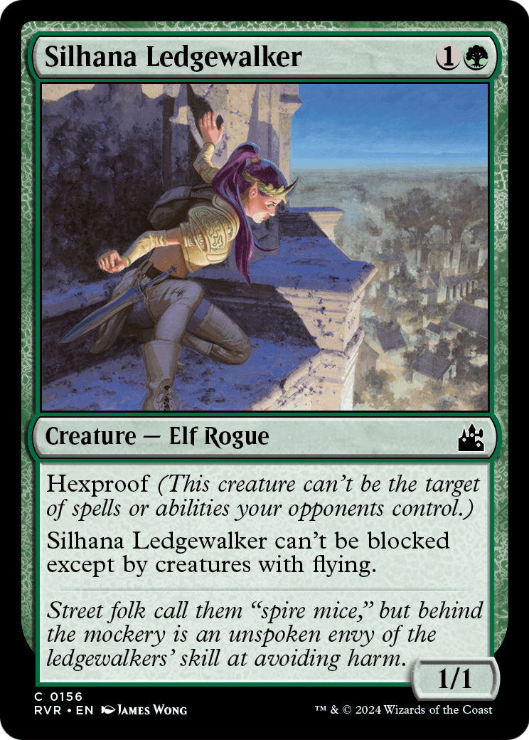 Silhana Ledgewalker [Ravnica Remastered] Foil