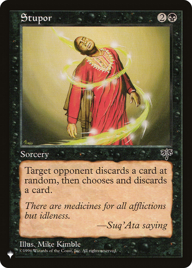 Stupor |  (MIR-147) [The List]