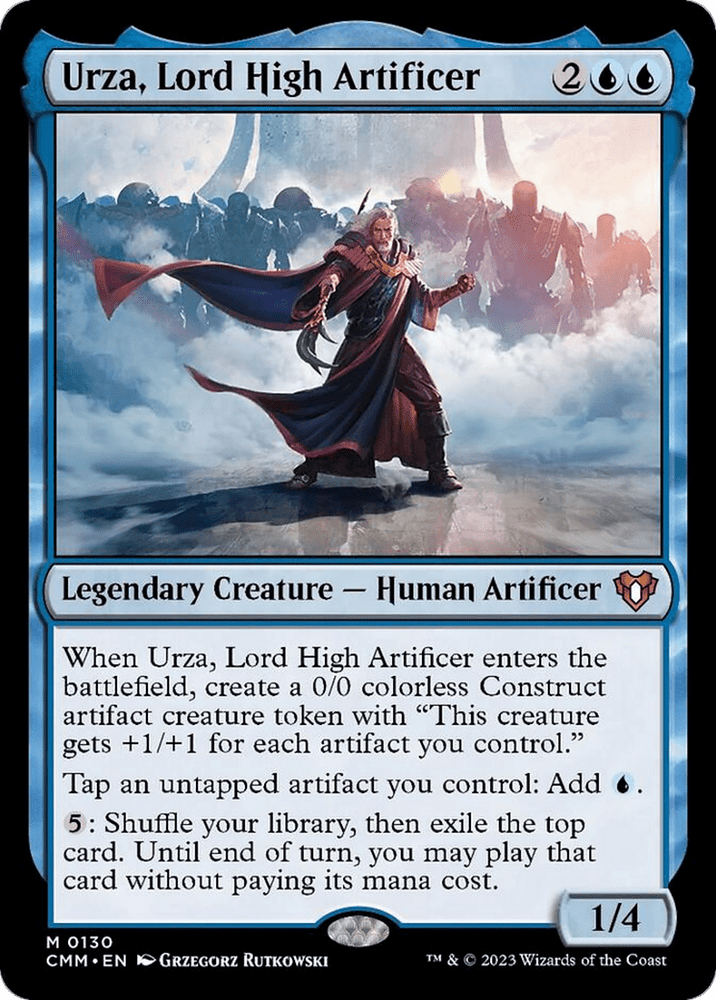 Urza, Lord High Artificer [Commander Masters]