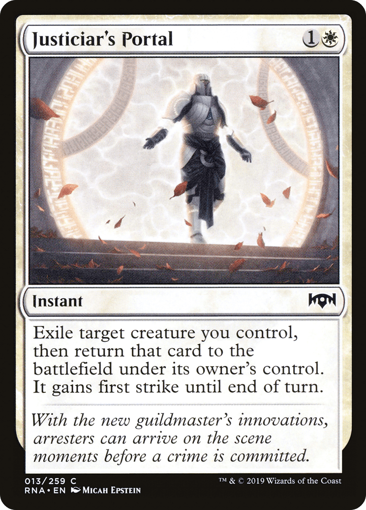 Justiciar's Portal [Ravnica Allegiance] Foil