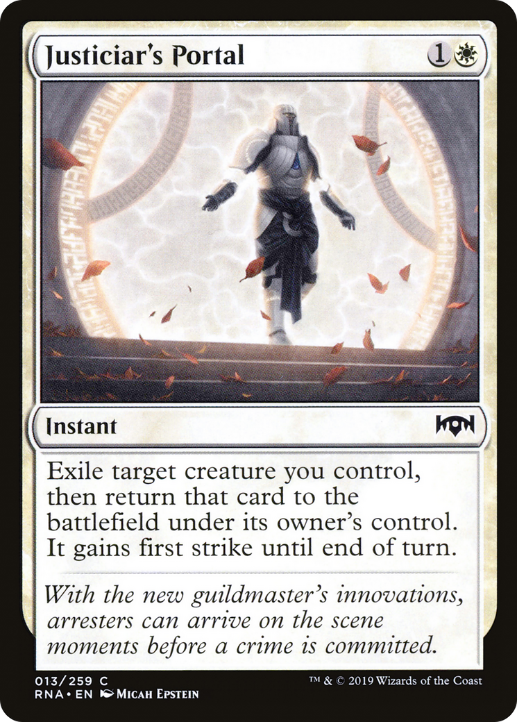 Justiciar's Portal [Ravnica Allegiance] Foil