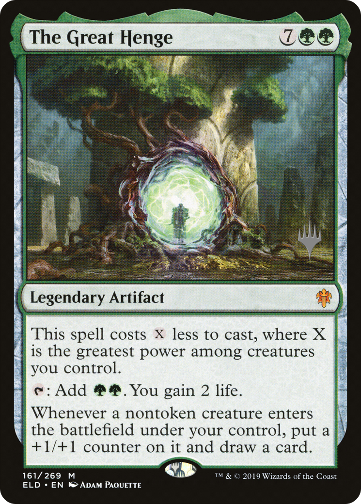 The Great Henge (Promo Pack) [Throne of Eldraine Promos] Foil
