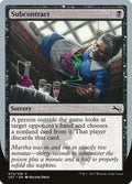 Subcontract 73/216 (Unstable) 