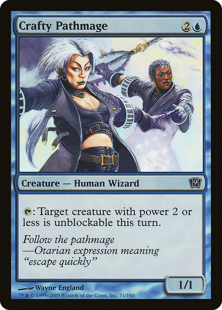 Crafty Pathmage [Ninth Edition] Foil