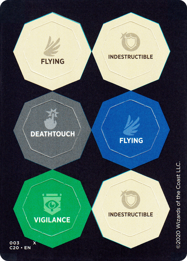 Ability Punchcard (TC20-020) - Commander 2020 Tokens