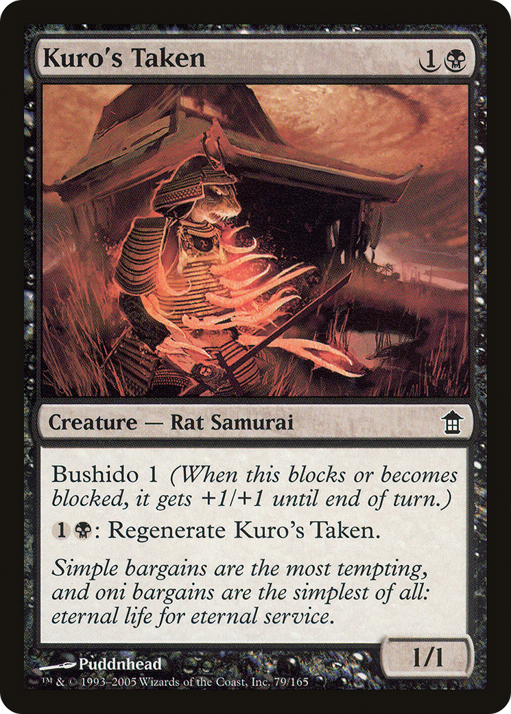 Kuro's Taken [Saviors of Kamigawa] Foil