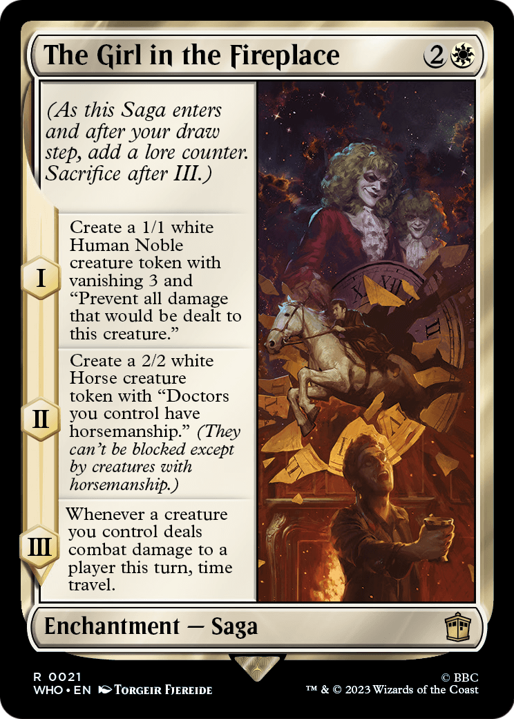The Girl in the Fireplace [Doctor Who] Foil
