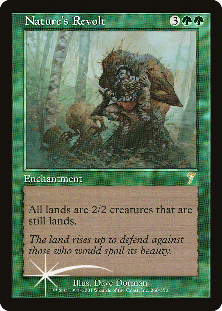 Nature's Revolt [Seventh Edition] Foil