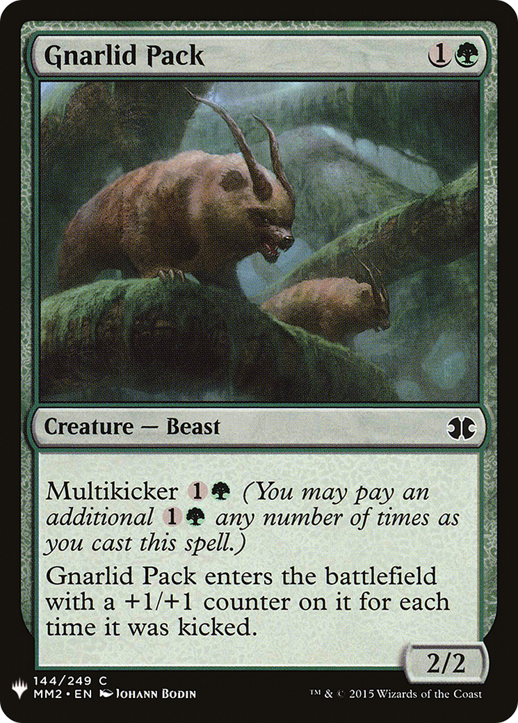 Gnarlid Pack |  (MM2-144) [The List]