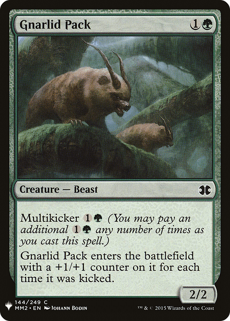 Gnarlid Pack |  (MM2-144) [The List]