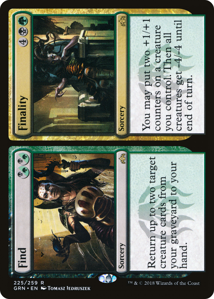 Find // Finality [Guilds of Ravnica] Foil
