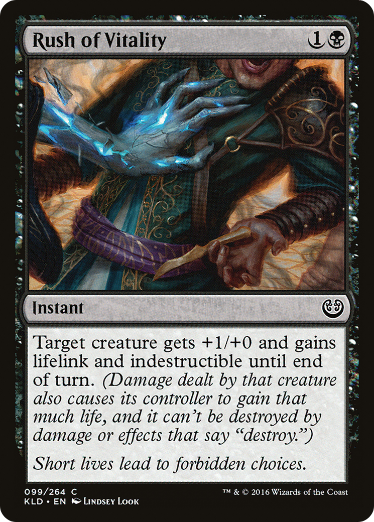 Rush of Vitality [Kaladesh] Foil