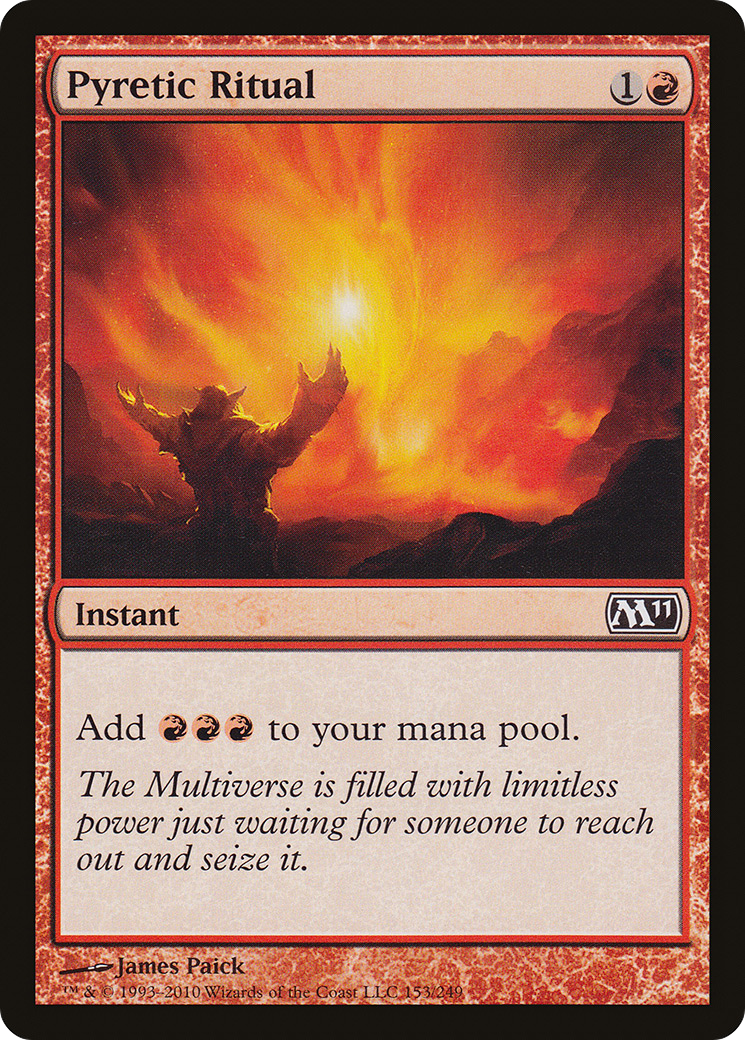 Pyretic Ritual [Magic 2011] Foil