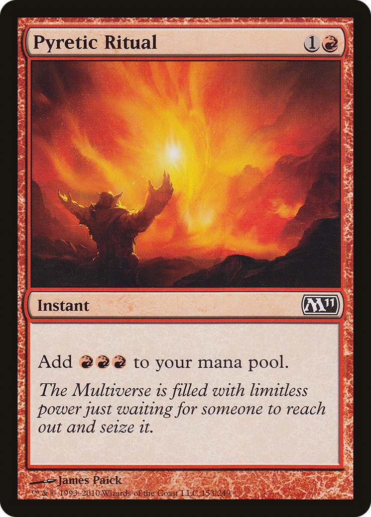 Pyretic Ritual [Magic 2011] Foil
