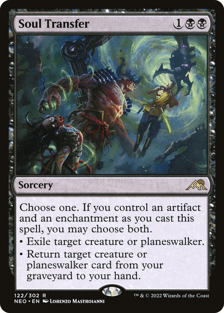 Soul Transfer [Kamigawa: Neon Dynasty] Foil