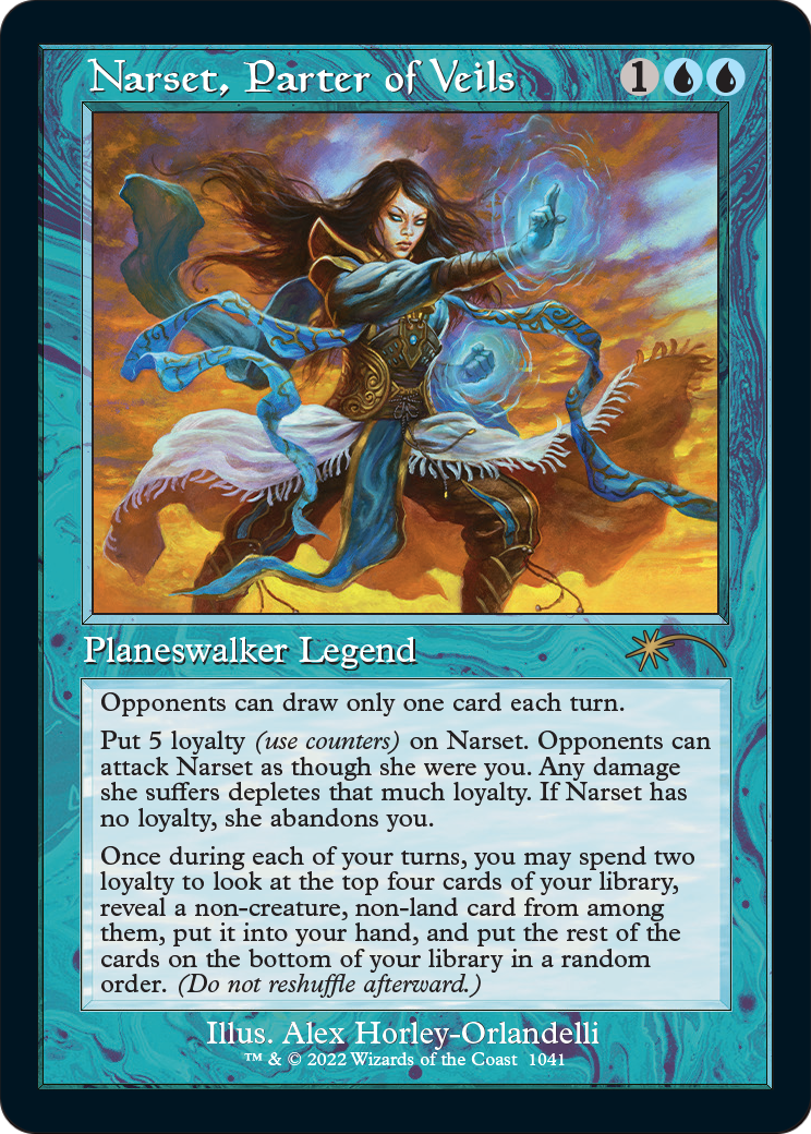 Narset, Parter of Veils (Retro) [Secret Lair Drop Series] Foil