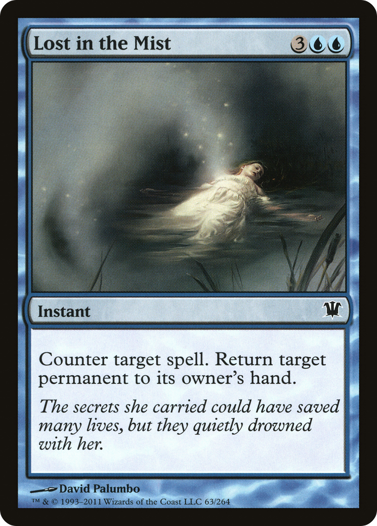 Lost in the Mist [Innistrad] Foil