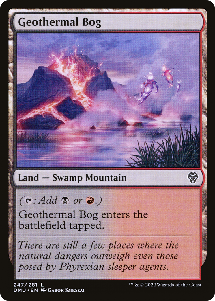 Geothermal Bog [Dominaria United] Foil