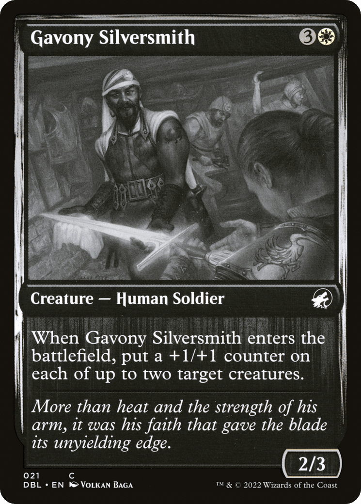 Gavony Silversmith [Innistrad: Double Feature] Foil