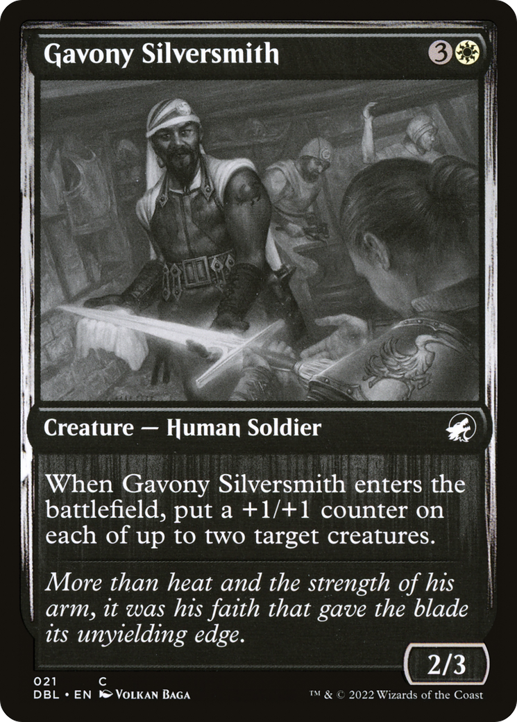 Gavony Silversmith [Innistrad: Double Feature] Foil