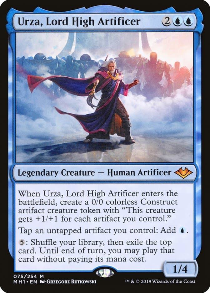 Urza, Lord High Artificer [Modern Horizons] Foil