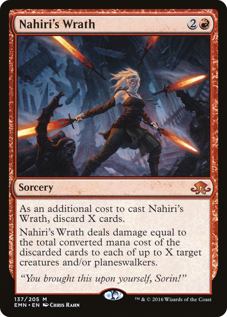 Nahiri's Wrath [Eldritch Moon] Foil
