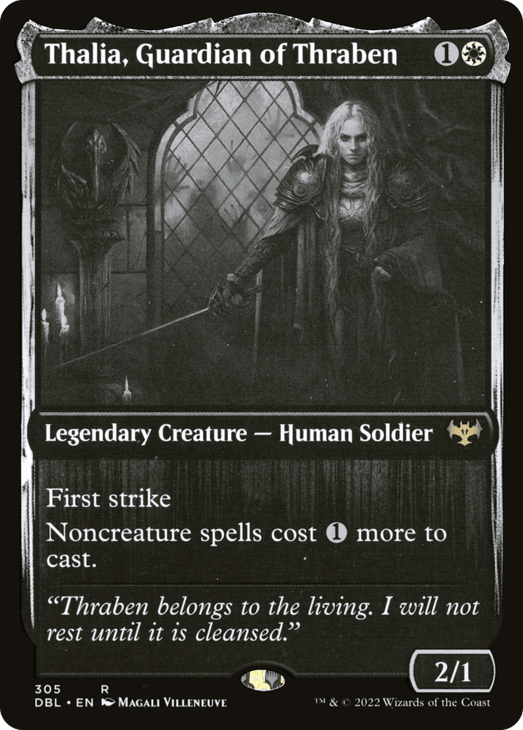 Thalia, Guardian of Thraben [Innistrad: Double Feature] Foil