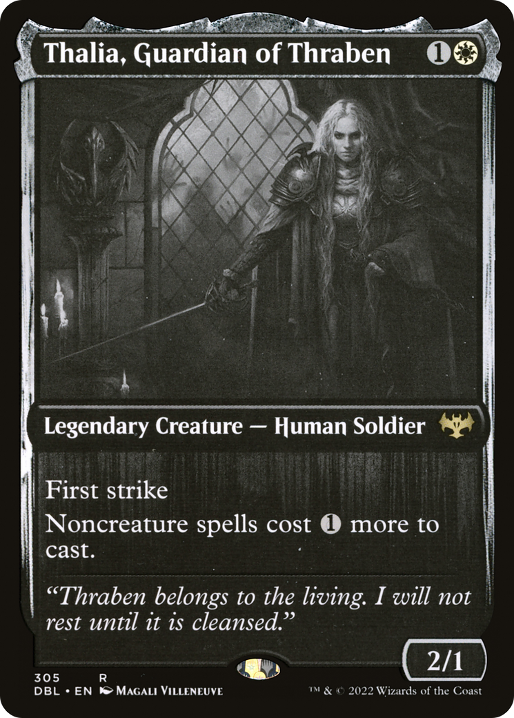 Thalia, Guardian of Thraben [Innistrad: Double Feature] Foil