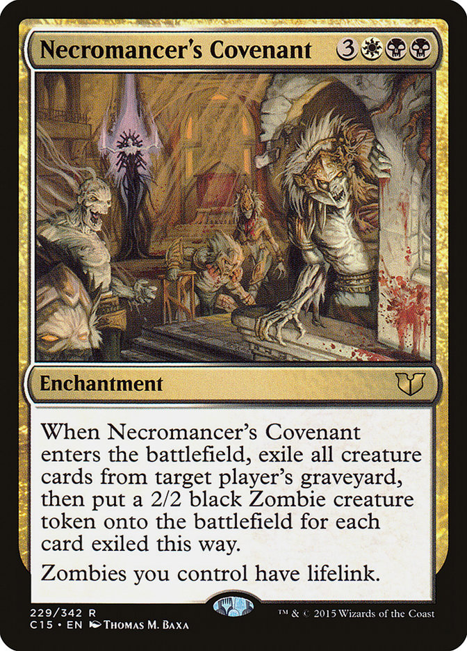 Necromancer's Covenant 229/342 (Commander 2015) 