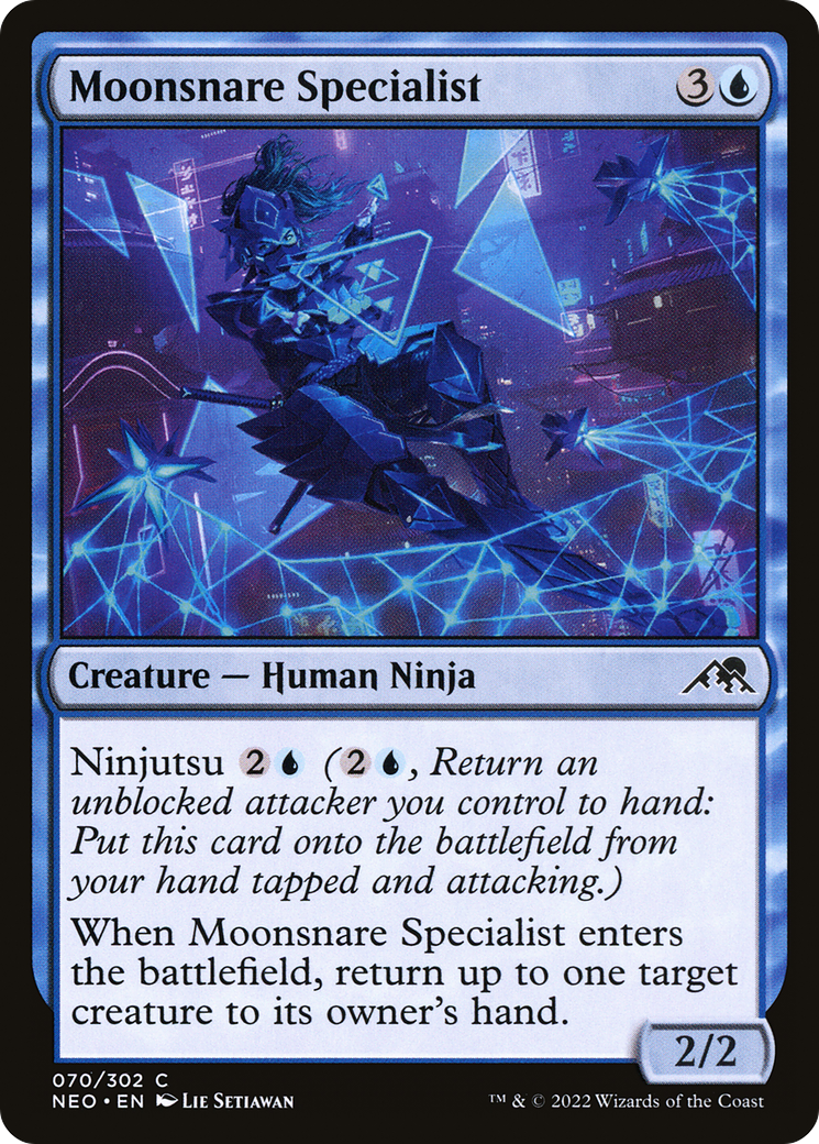 Moonsnare Specialist [Kamigawa: Neon Dynasty] Foil