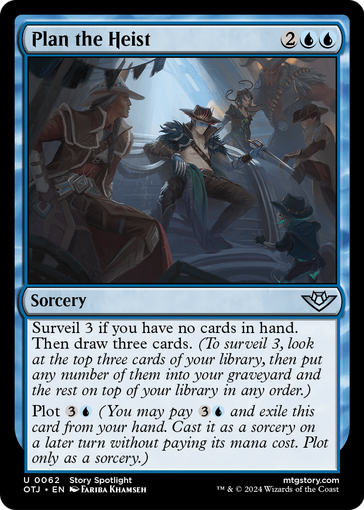 Plan the Heist [Outlaws of Thunder Junction] Foil