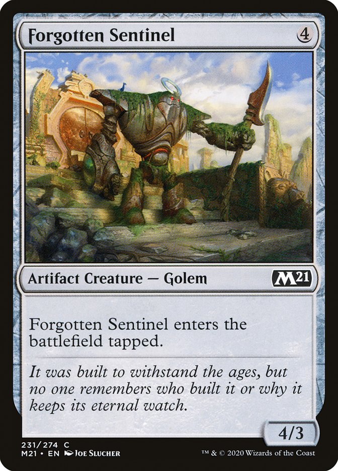 Forgotten Sentinel 231 (Core Set 2021) 