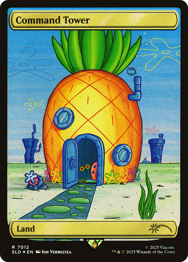 Command Tower (7012) (Rainbow Foil) (7012) [Secret Lair Drop Series]  Foil