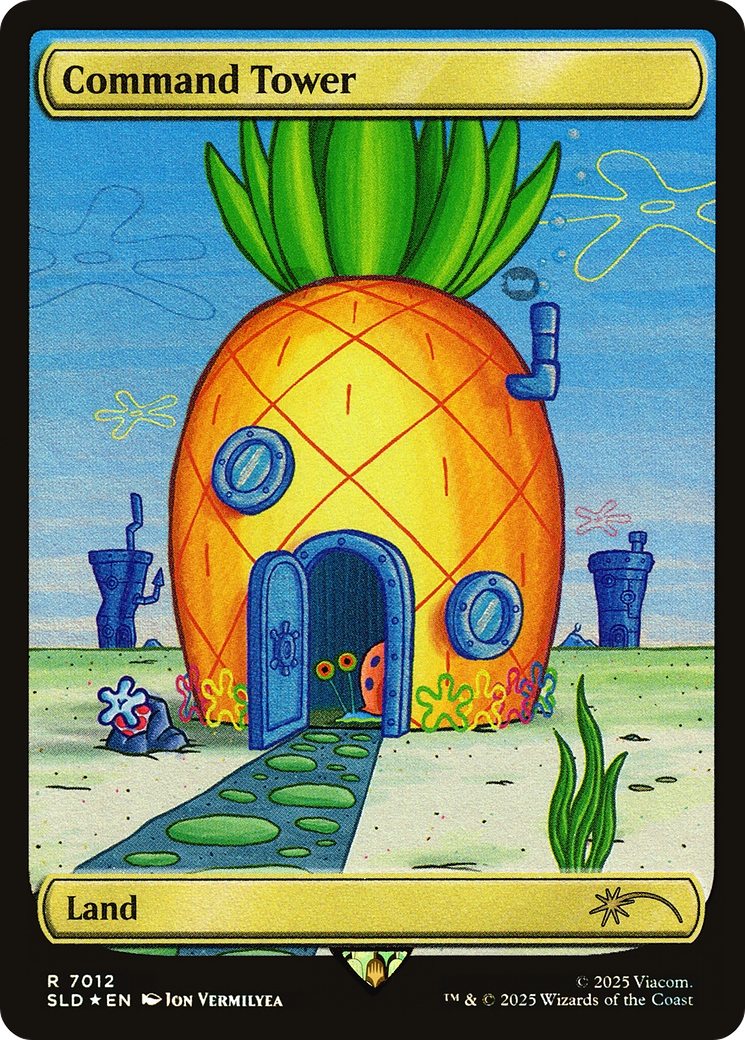 Command Tower (7012) (Rainbow Foil) (7012) [Secret Lair Drop Series]  Foil
