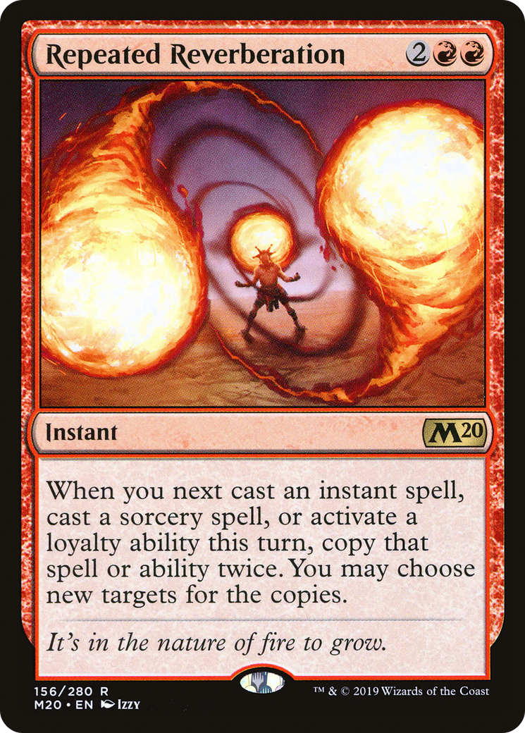 Repeated Reverberation [Core Set 2020] Foil