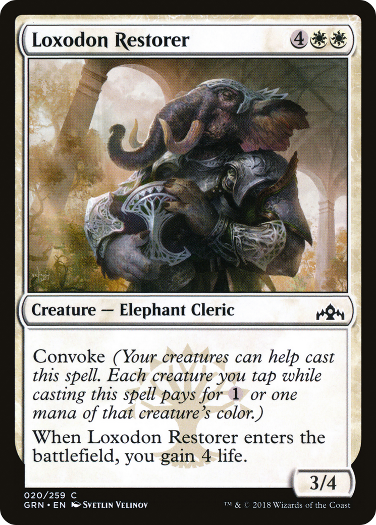Loxodon Restorer [Guilds of Ravnica] Foil